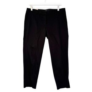 NWT J. Crew Factory‎ Stretch Skimmer Pant City Fit in Black Size 8